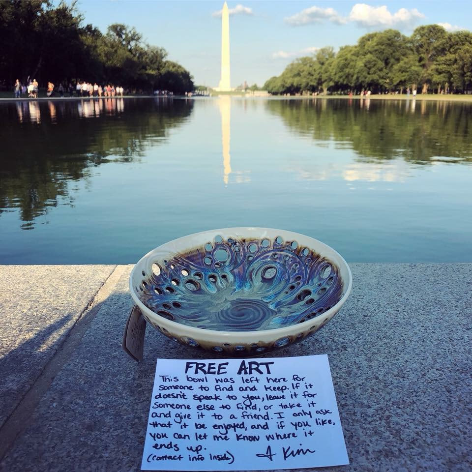 Washington DC Art Drop