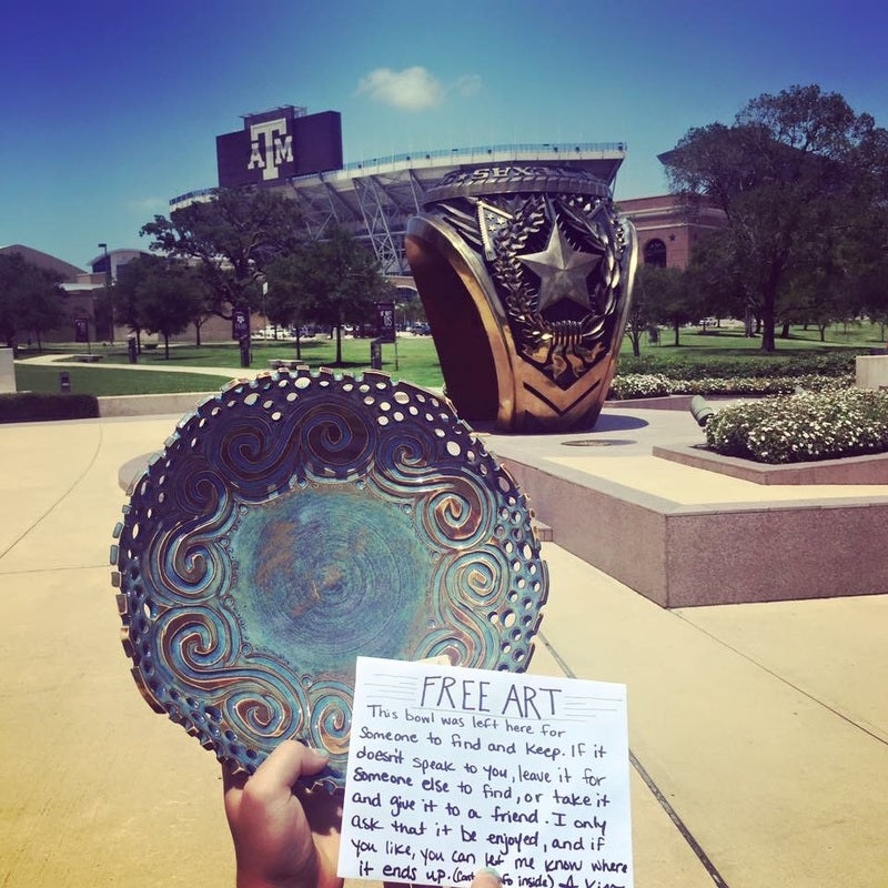 College Station Art Drop