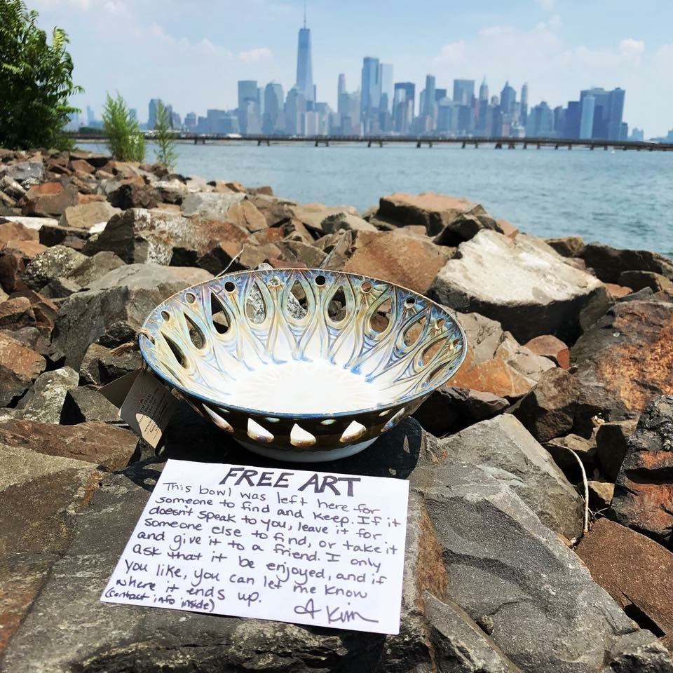 Jersey City Art Drop