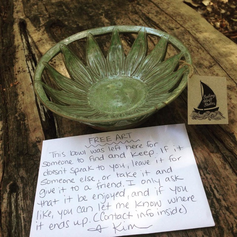 Jonestown Art Drop
