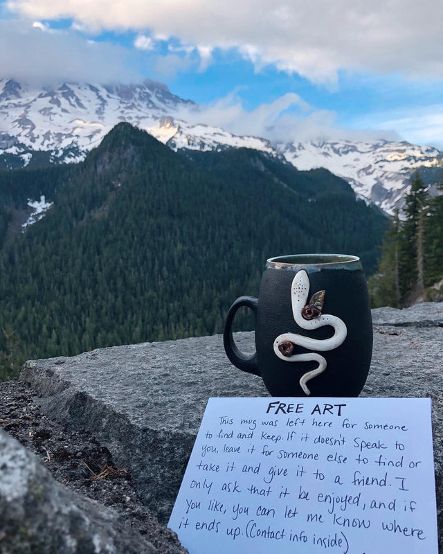 Mount Rainier Art Drop