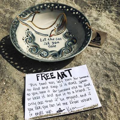 Myrtle Beach Art Drop