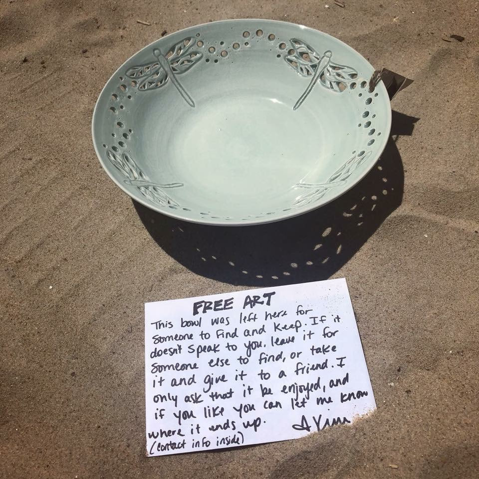 Rehoboth Beach Art Drop