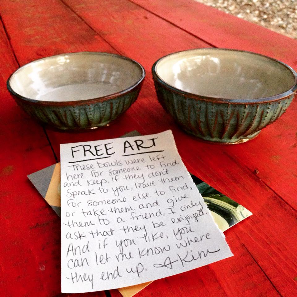 Round Rock Art Drop