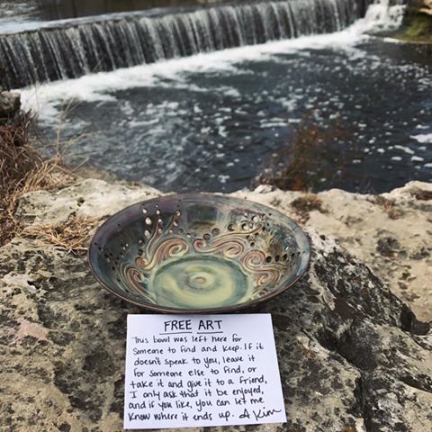 Round Rock Art Drop