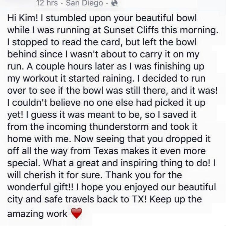 San Diego Letter